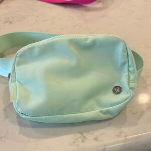 Lululemon Light Green Belt Bag
